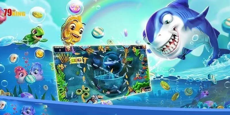 Giao diện sảnh Bắn cá lô tô 79King hiện đại 2026